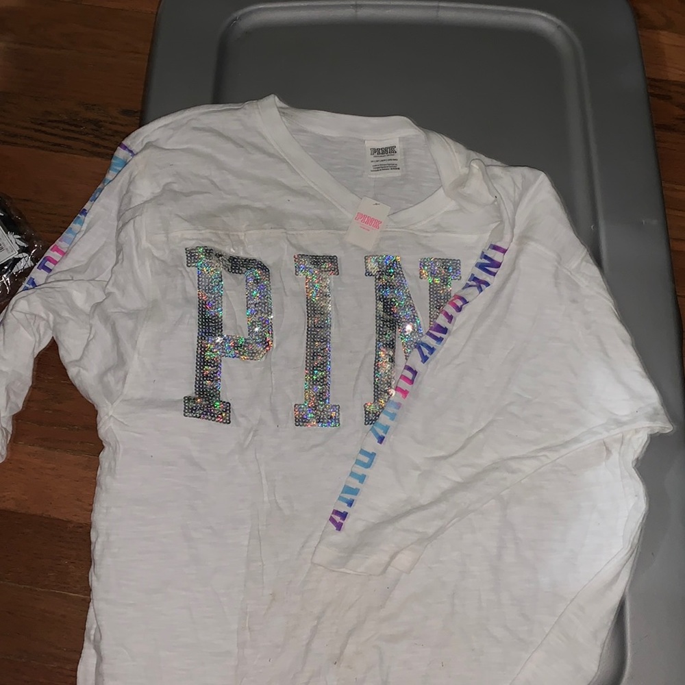 PINK victoria’s secret shirt